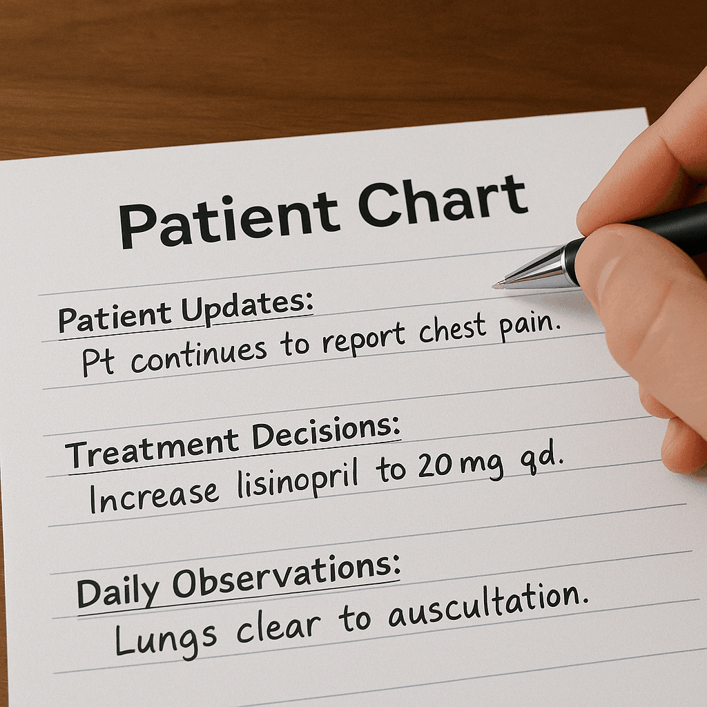 Patient Charting Practice